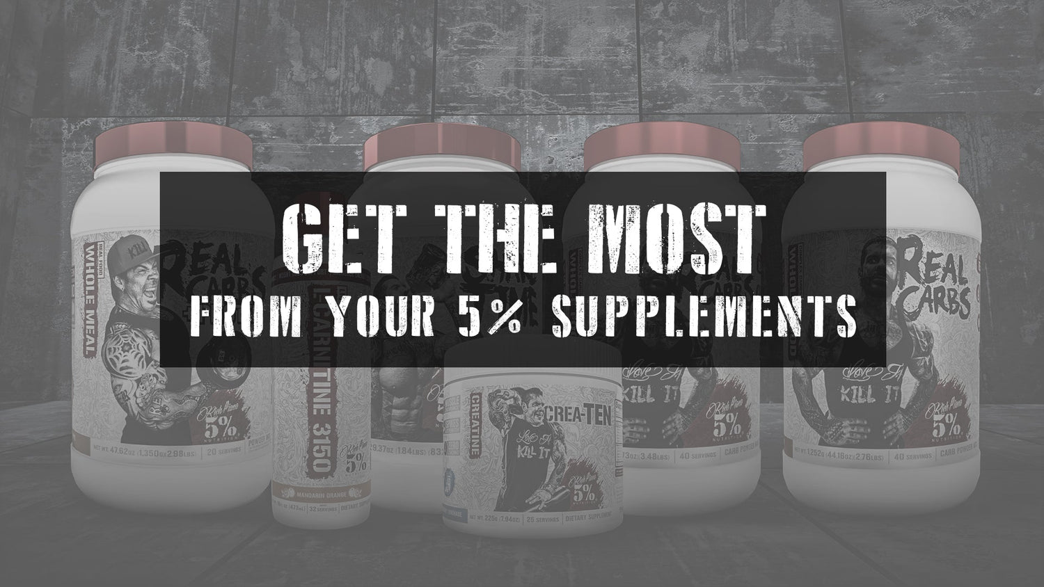 Get The Most From Your 5% Supplements!