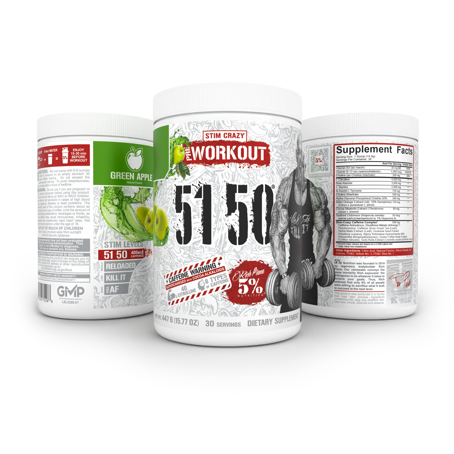 5150 High Stimulant Pre-Workout