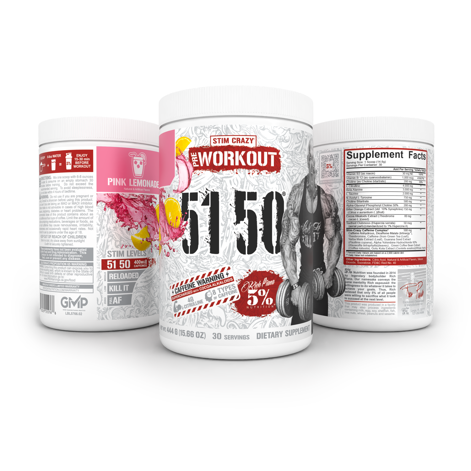5150 High Stimulant Pre-Workout