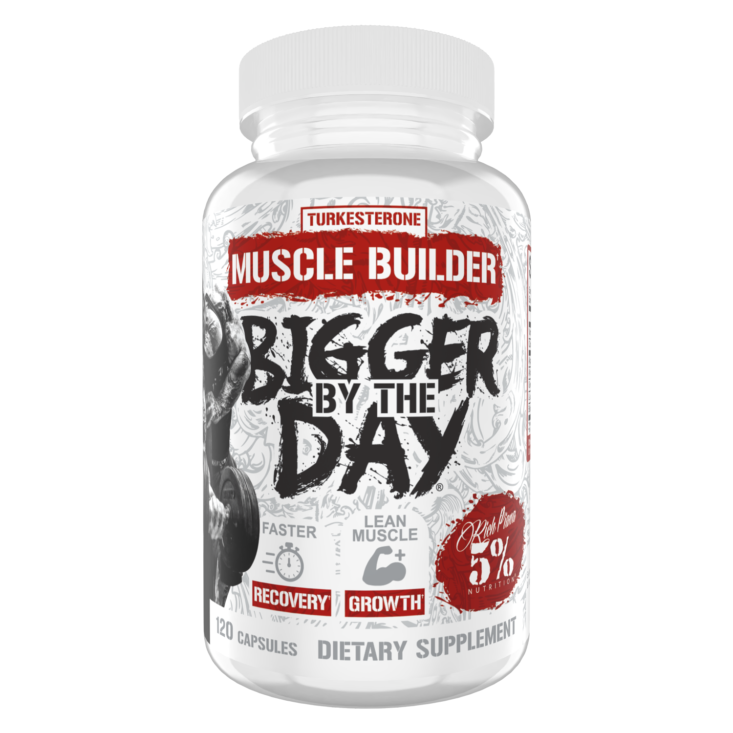 Bigger By The Day Muscle Builder with Turkesterone