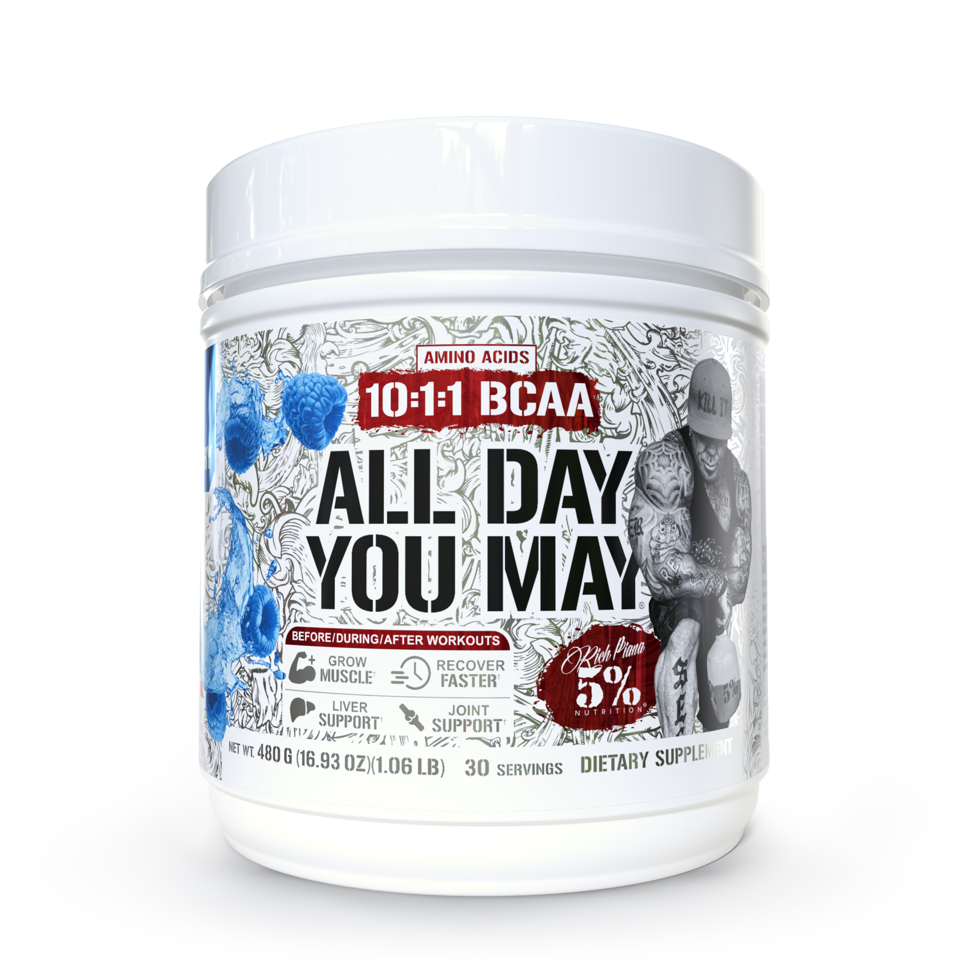 All Day You May 10:1:1 Ratio BCAA Recovery Drink
