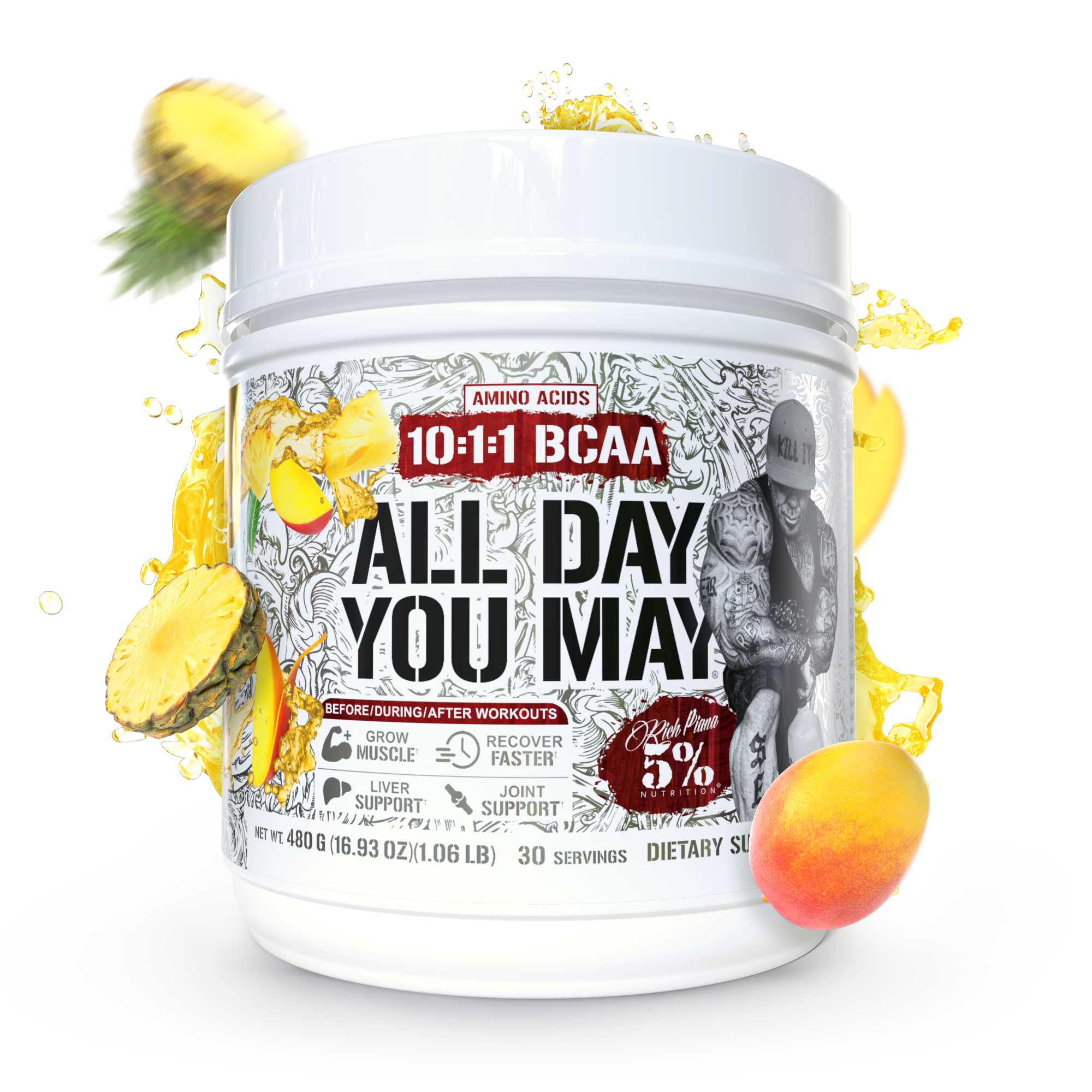 All Day You May 10:1:1 Ratio BCAA Recovery Drink