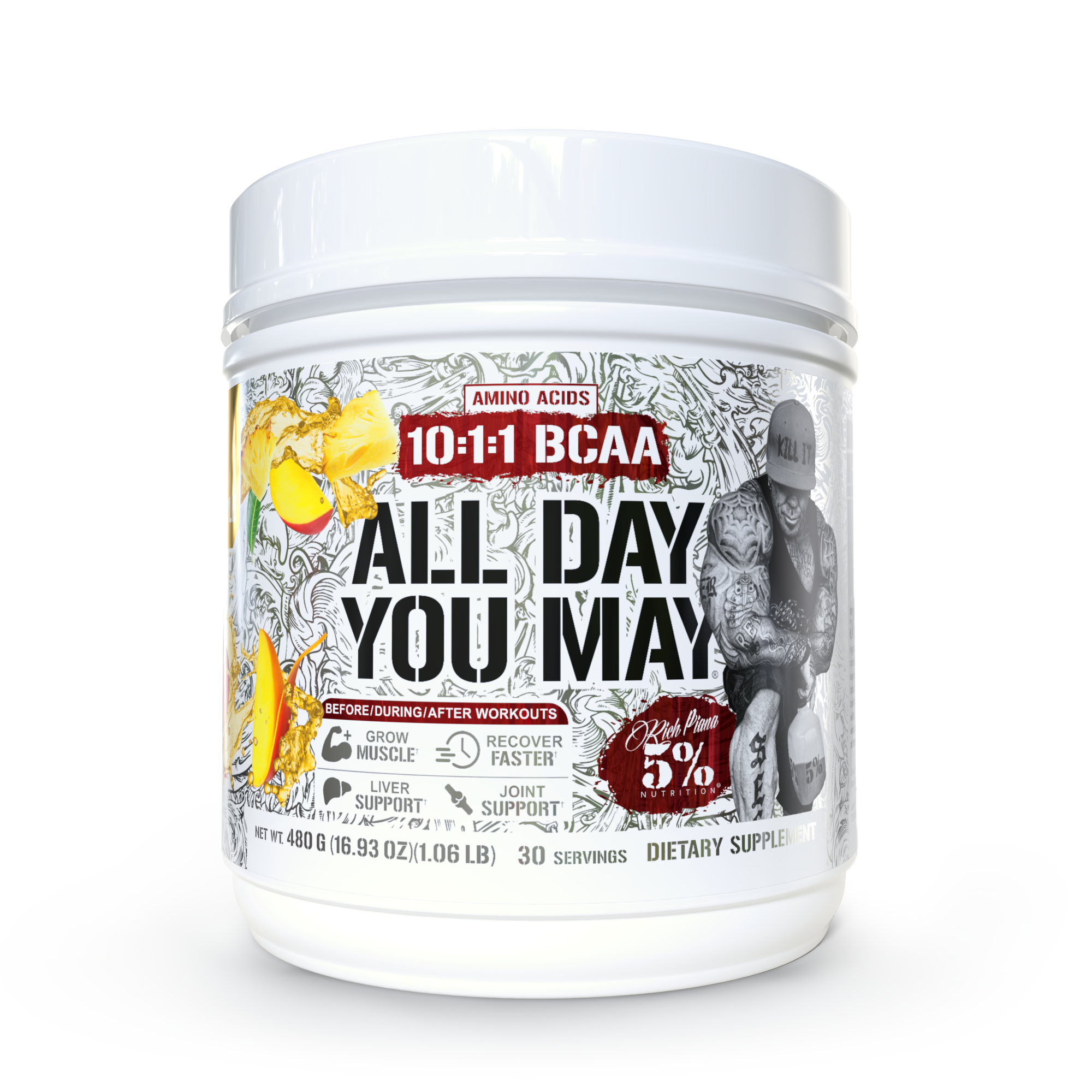 All Day You May 10:1:1 Ratio BCAA Recovery Drink