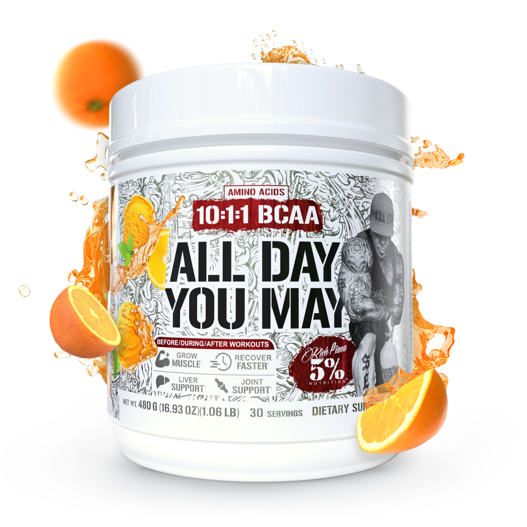 All Day You May 10:1:1 Ratio BCAA Recovery Drink