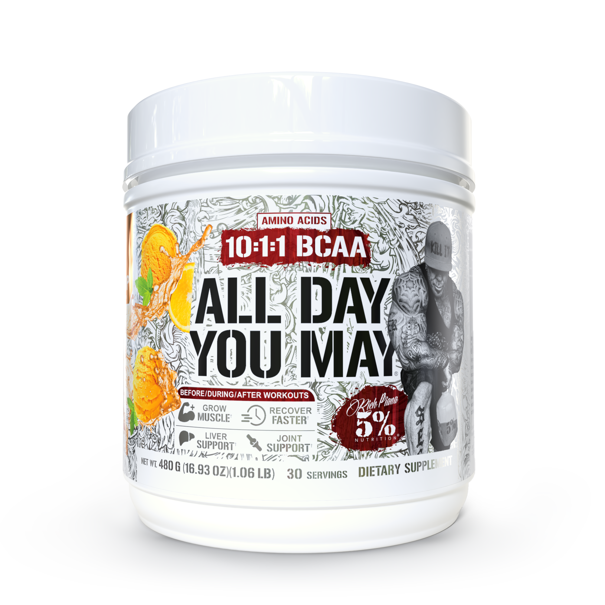 All Day You May 10:1:1 Ratio BCAA Recovery Drink