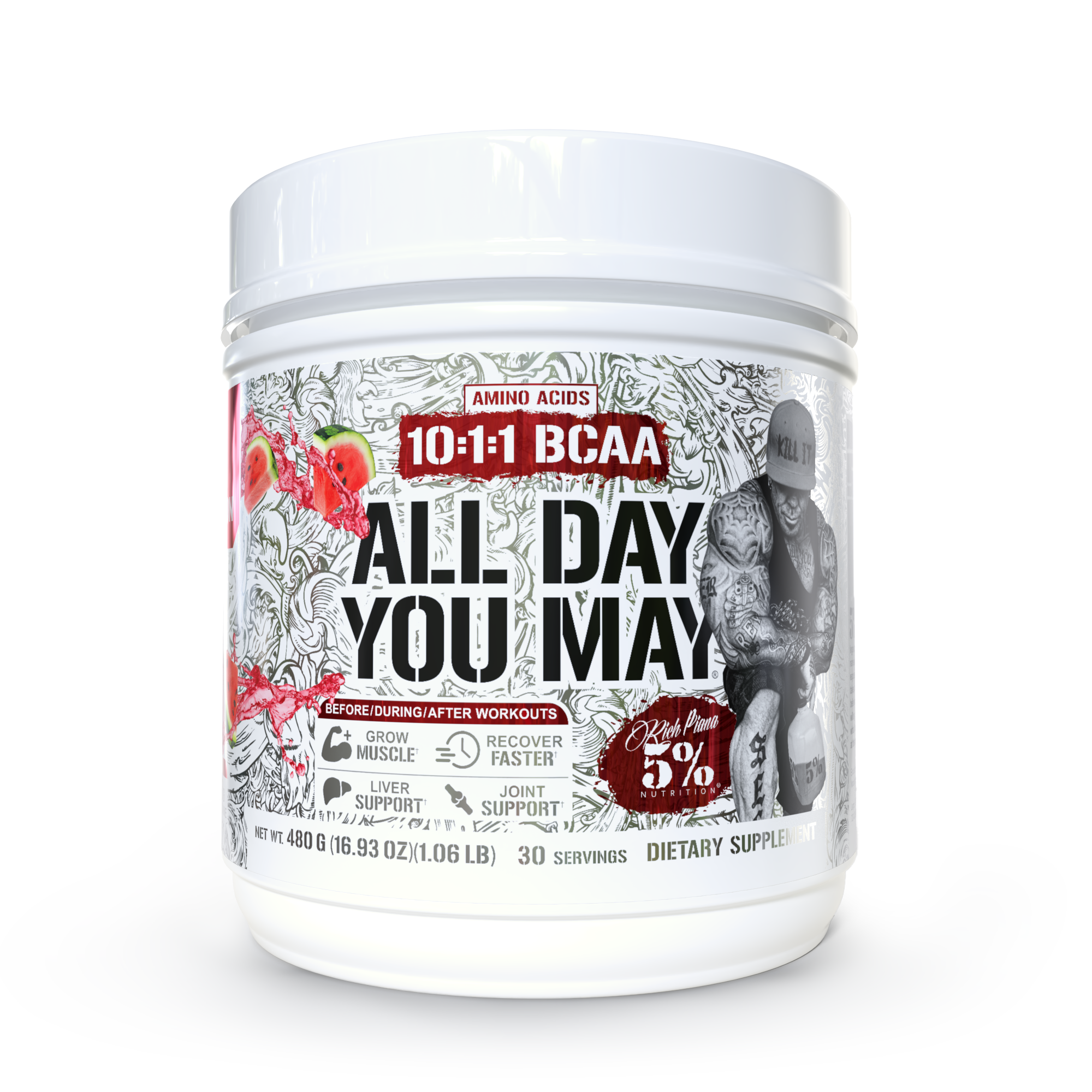 All Day You May 10:1:1 Ratio BCAA Recovery Drink