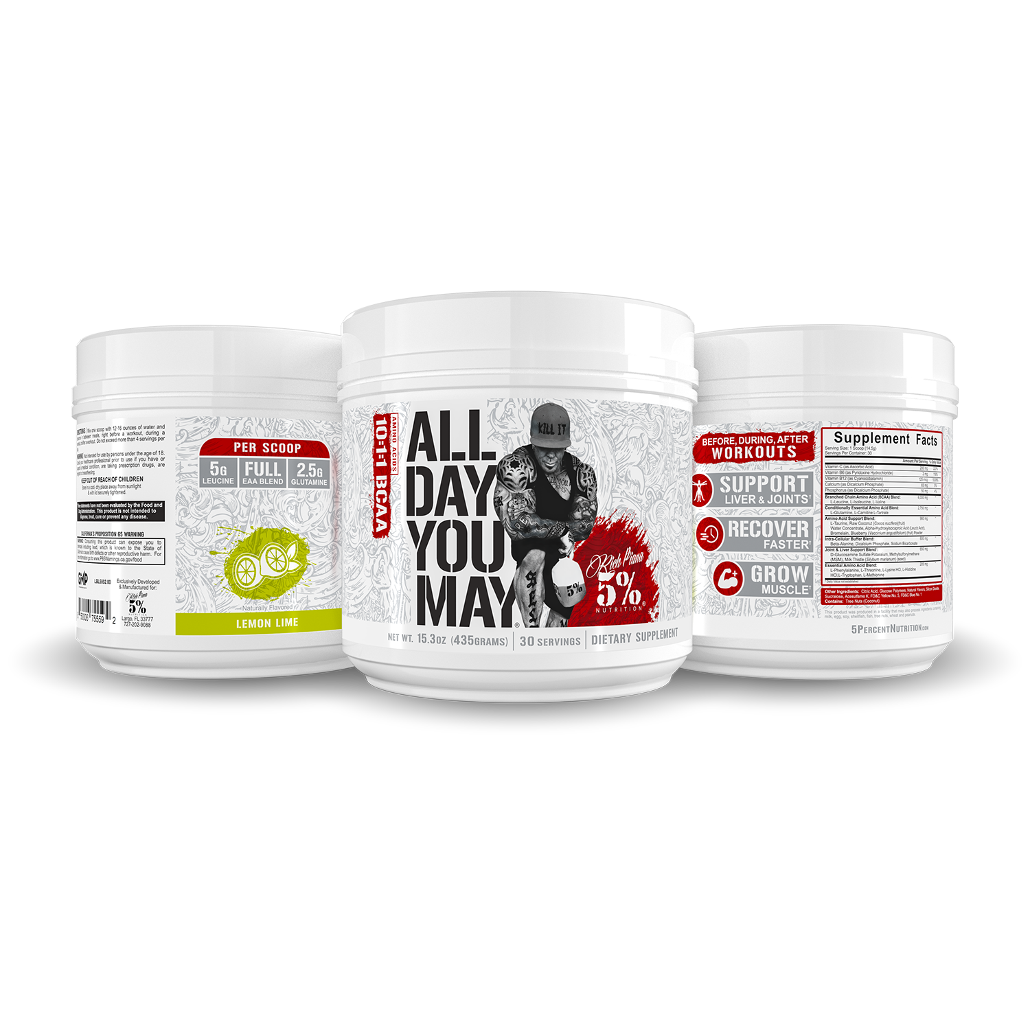 All Day You May 10:1:1 Ratio BCAA Recovery Drink