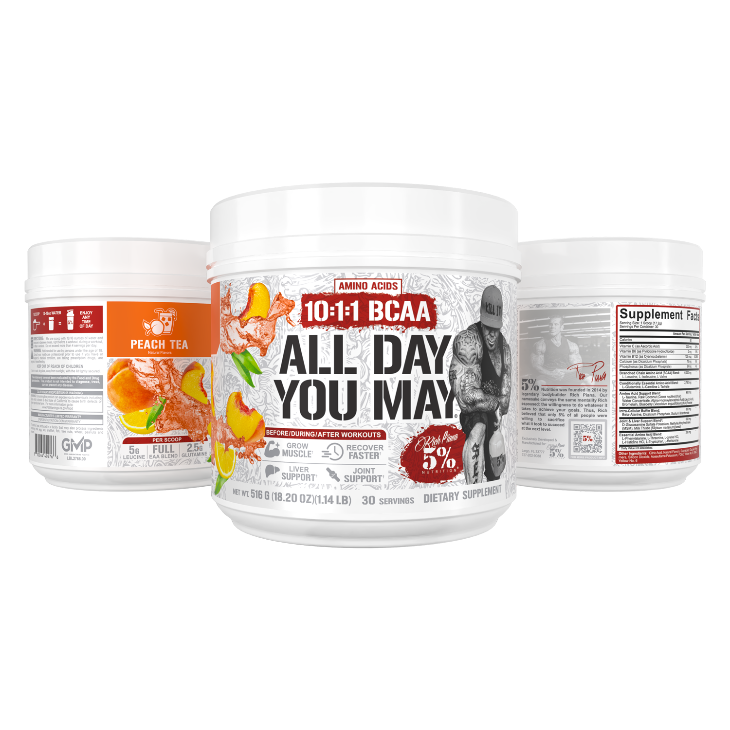 All Day You May 10:1:1 Ratio BCAA Recovery Drink