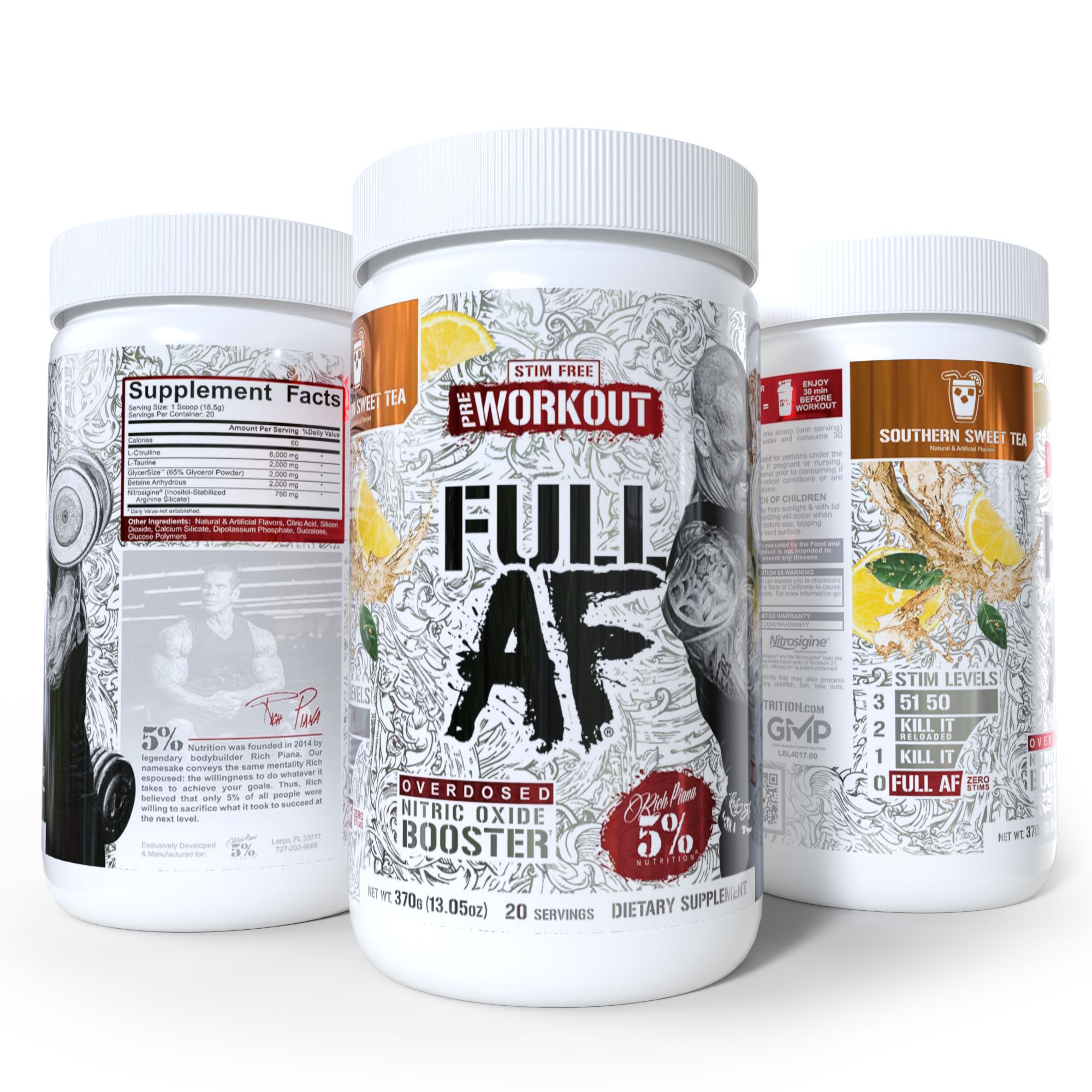 Full As F*ck Nitric Oxide Booster & Non-Stim Pre-Workout