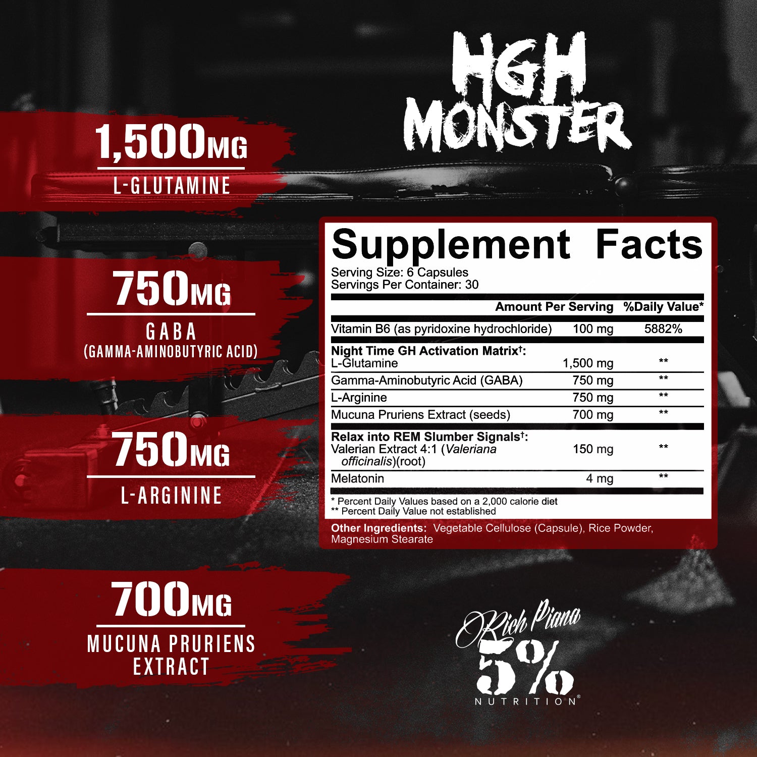 HGH Monster Nighttime Muscle Recovery + Sleep Support