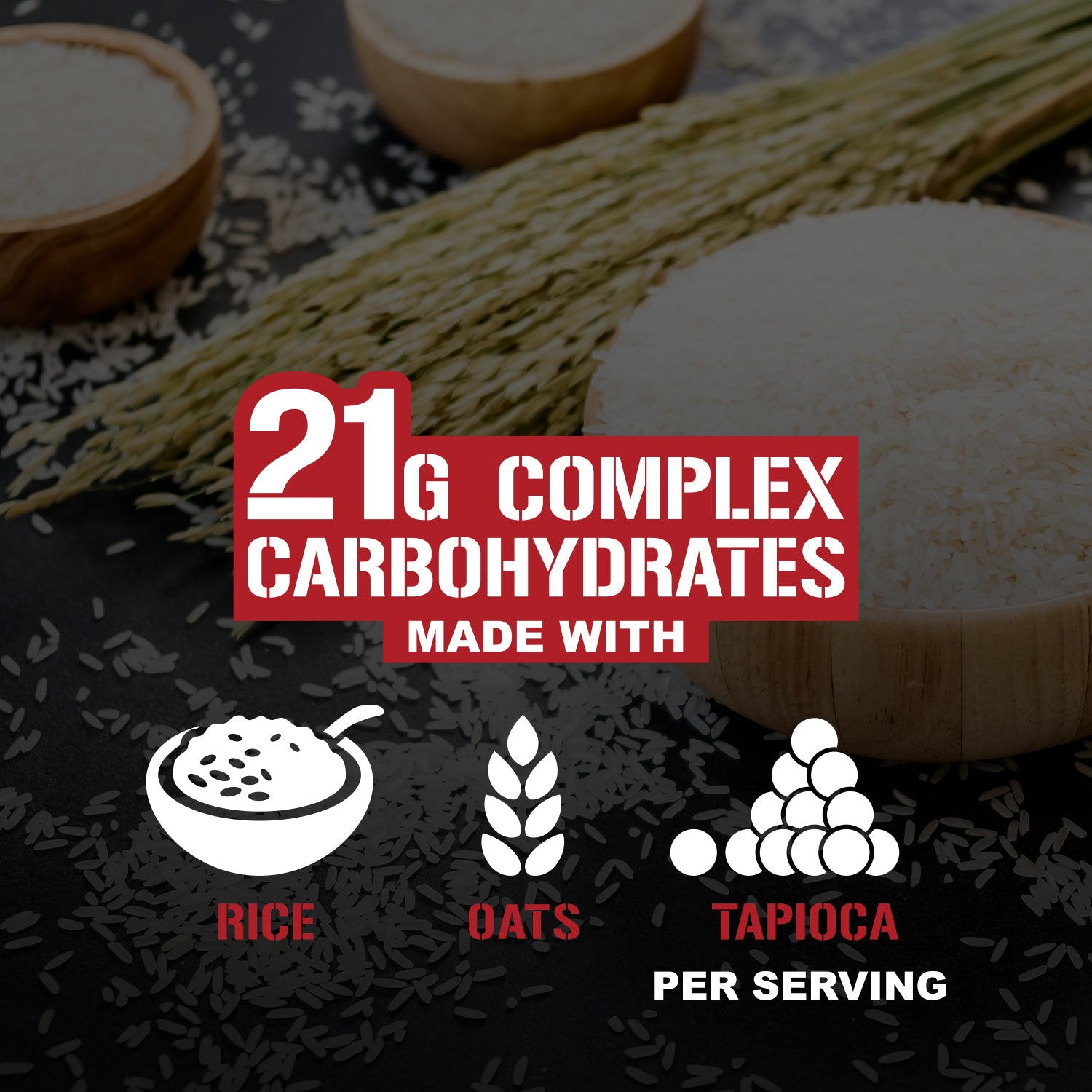 Real Carbs Rice Complex Carbohydrates