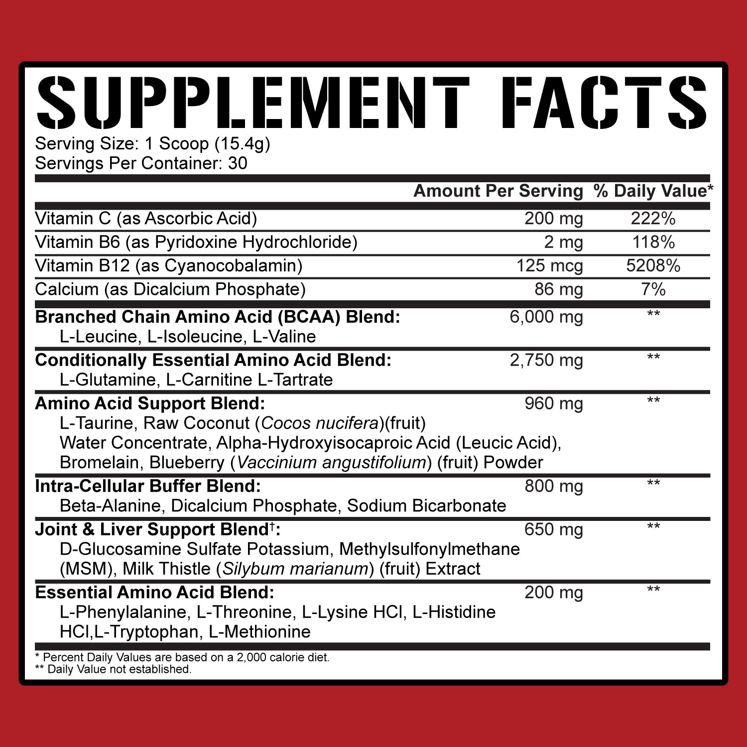 All Day You May BCAA Recovery Drink: Legendary Series - 5% Nutrition