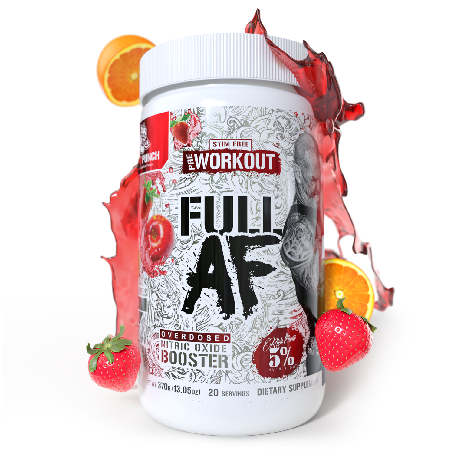 Full AF Nitric Oxide Booster & Non-Stim Pre-Workout