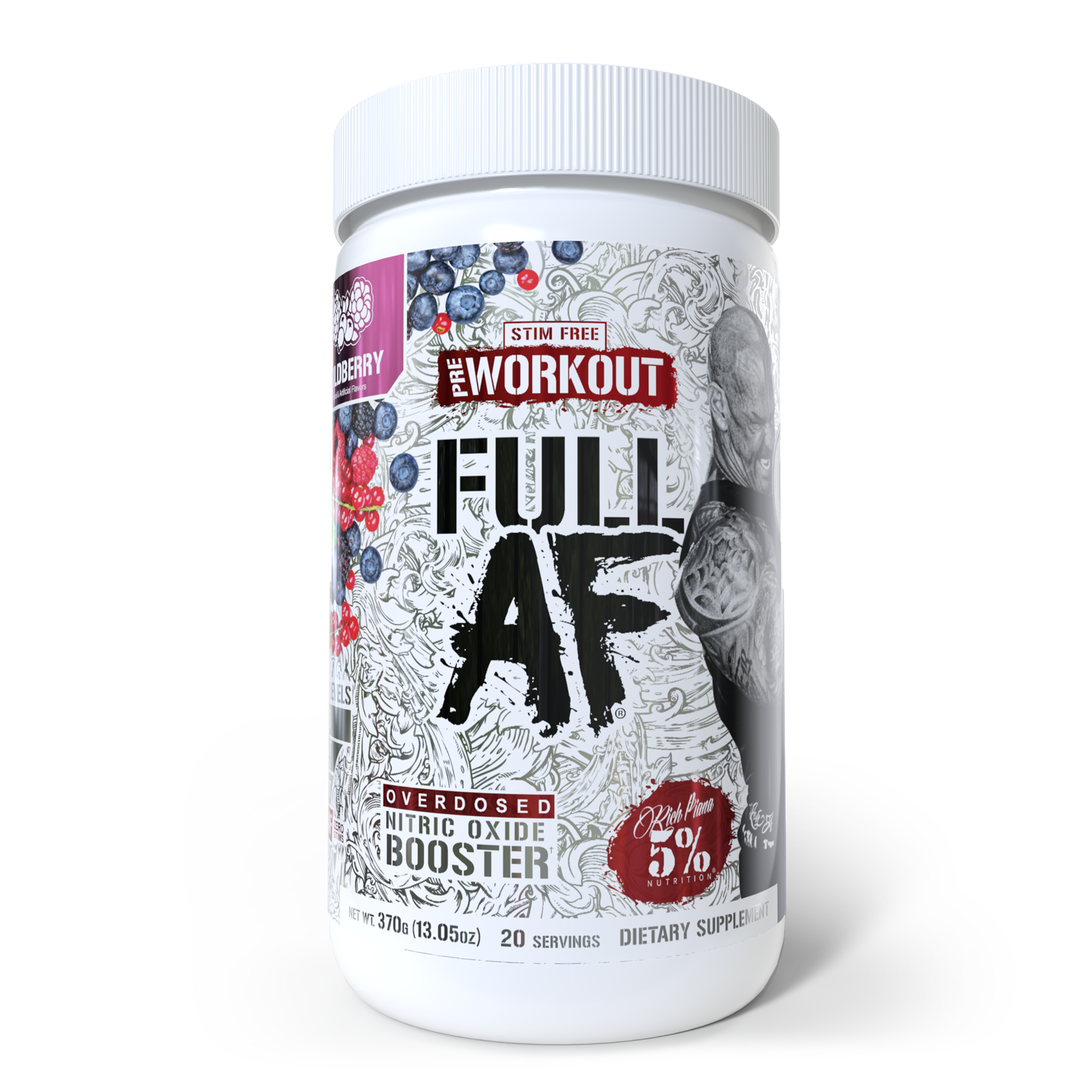Full AF Nitric Oxide Booster & Non-Stim Pre-Workout