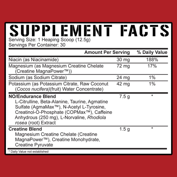 Kill It PreWorkout 5 Nutrition