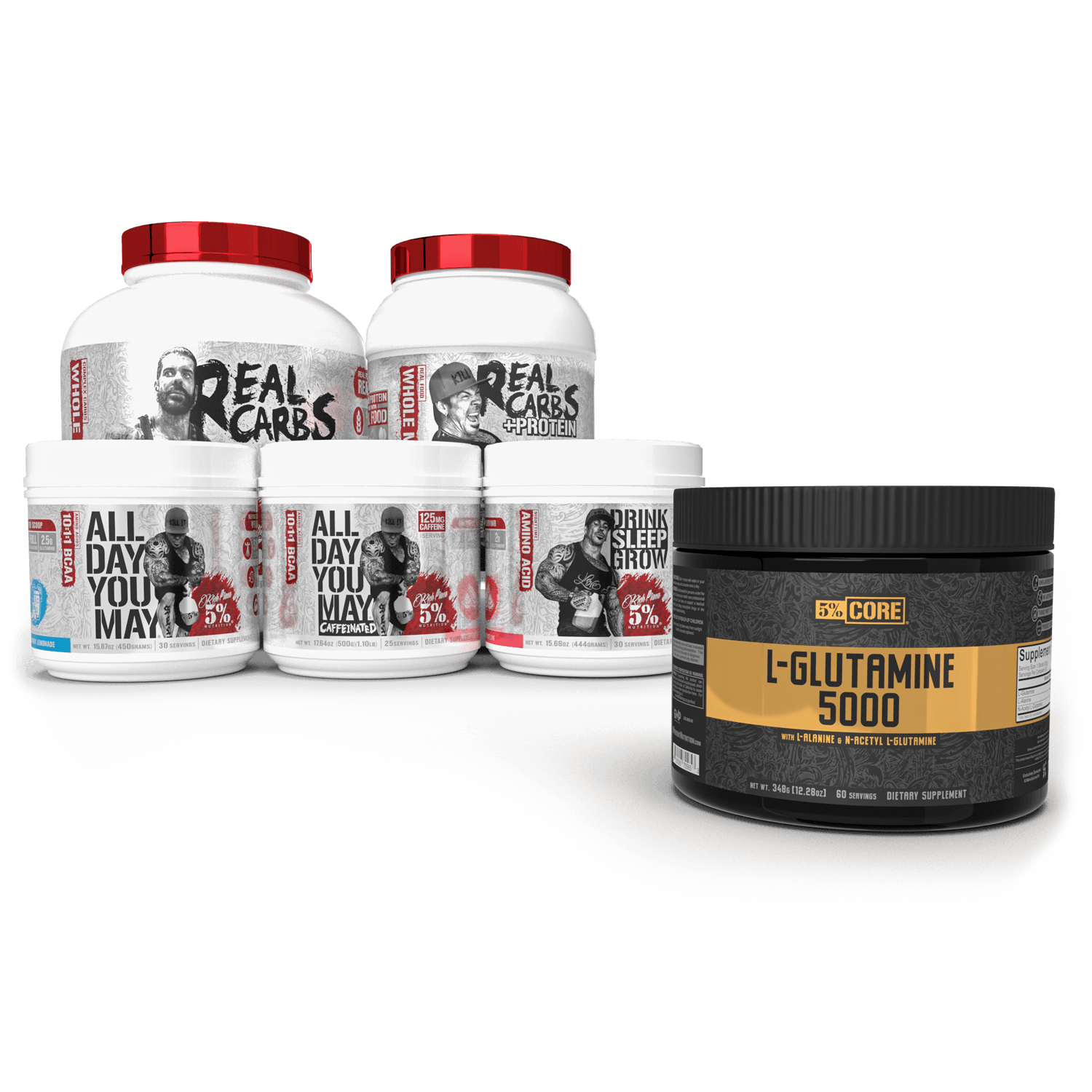 Core L-Glutamine Stack - 5% Nutrition