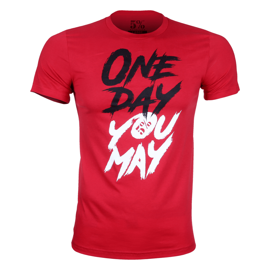 One Day You May, Red T-Shirt