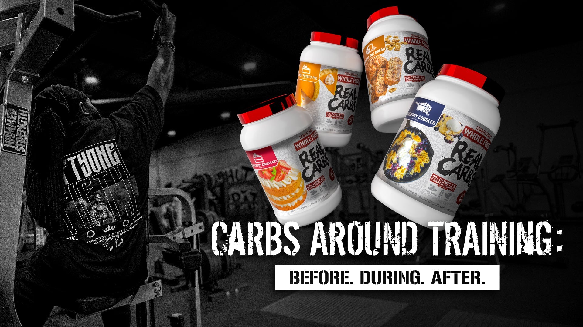 Carbs Around Training: Before. During. After.