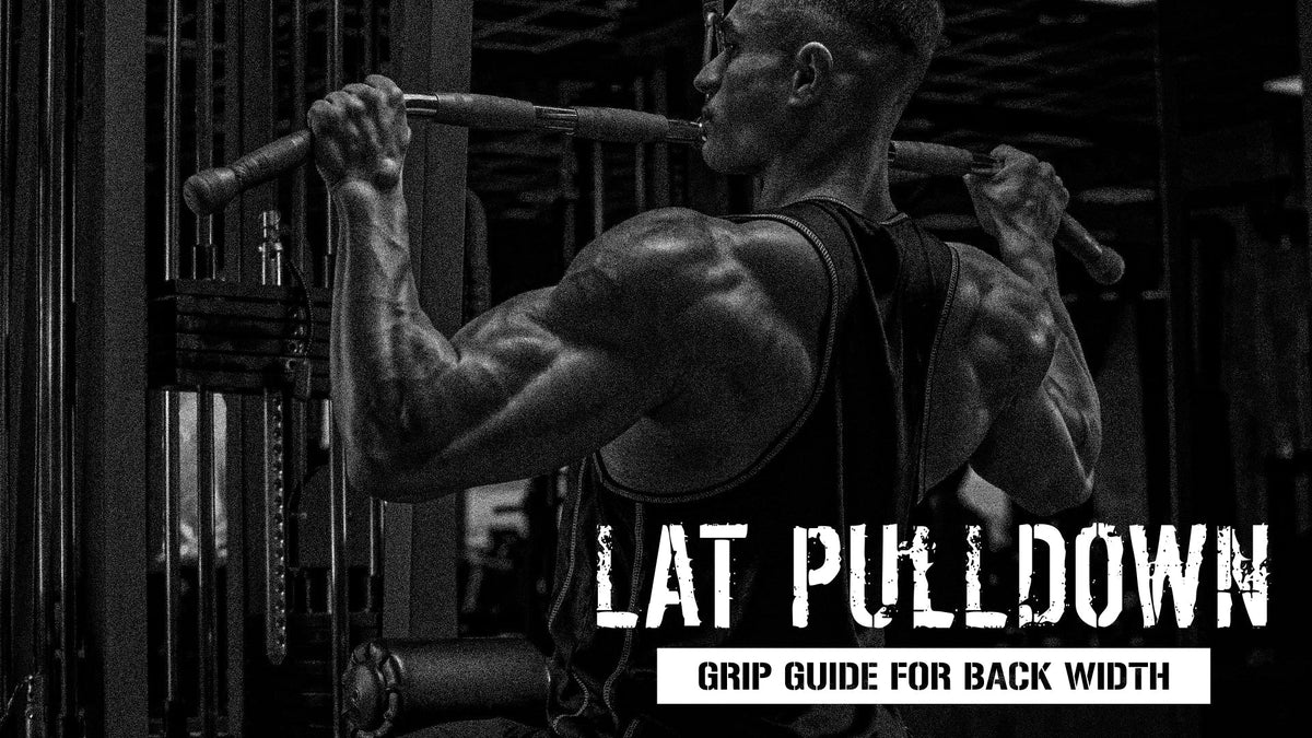 Lat Pulldown Grip Guide for Back Width