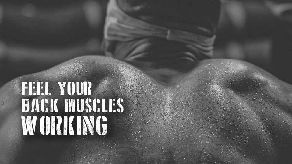 Back Is Working How to Feel Your Back Muscles Working
