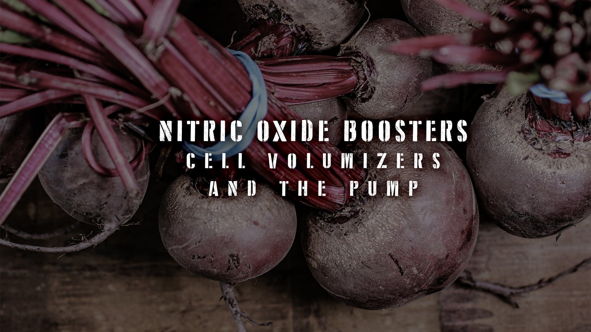 Nitric Oxide Boosters, Cell Volumizers, and The Pump