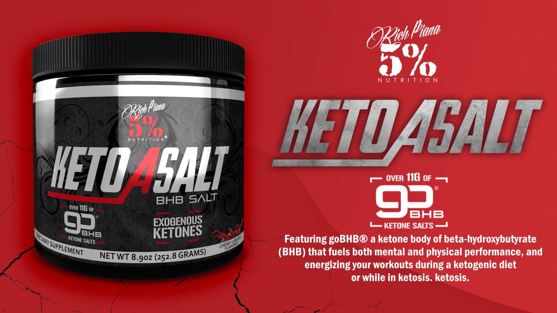 Keto aSalt - BHB Salts Product Explainer - 5% Nutrition