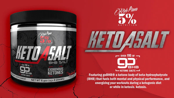Keto aSalt - BHB Salts Product Explainer - 5% Nutrition