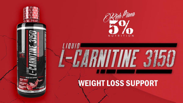 L-Carnitine 3150 - Weight Loss Support Product Explainer - 5% Nutrition
