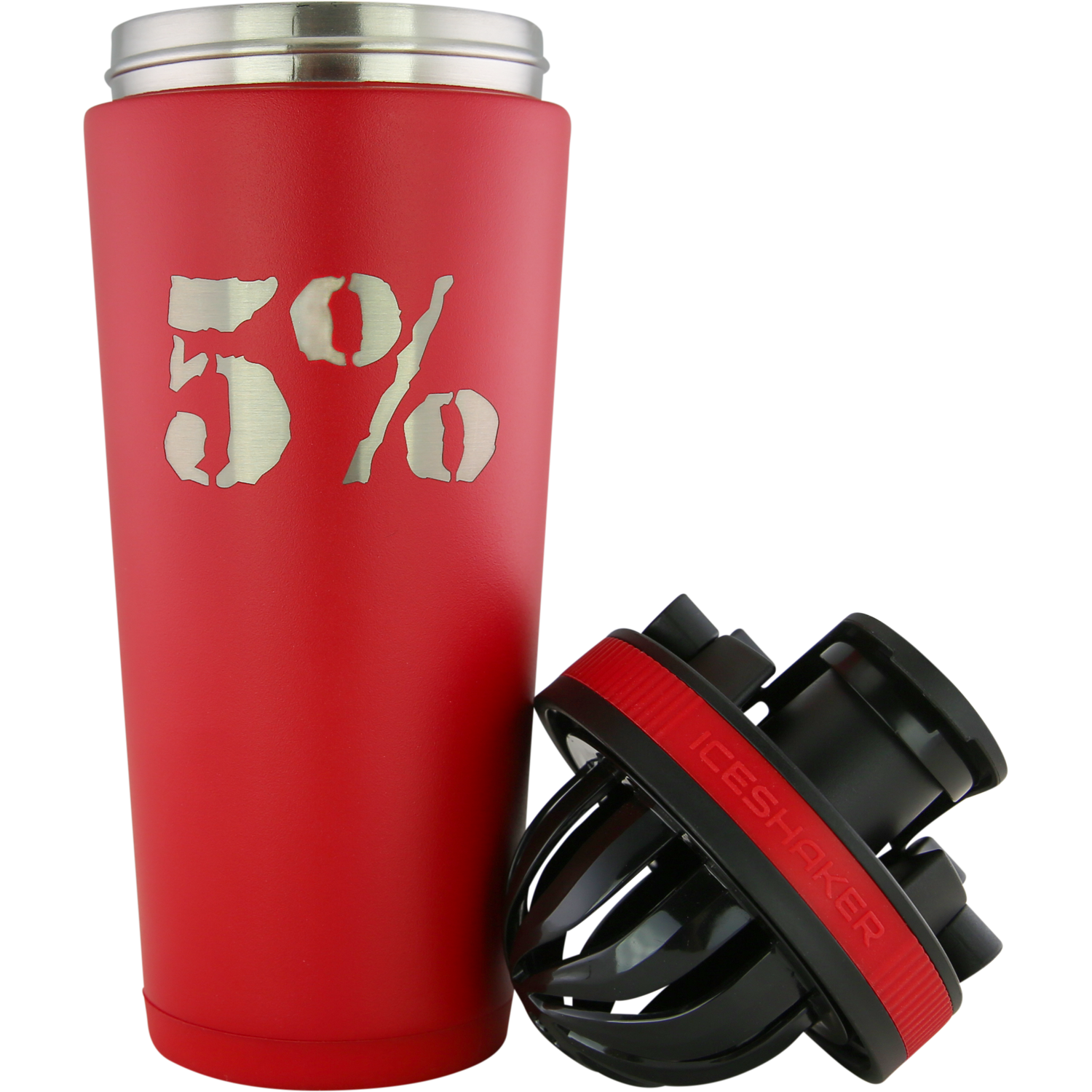 26oz Vacuum-Insulated Ice Shaker Cup - 5% Nutrition