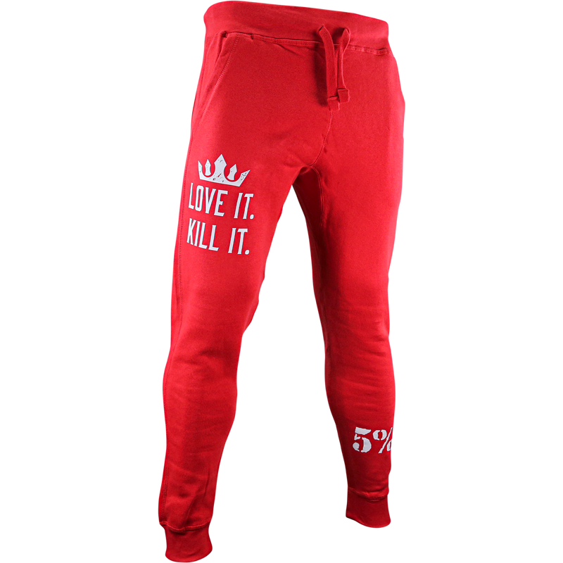 Love It. Kill It. Crown, Red Joggers