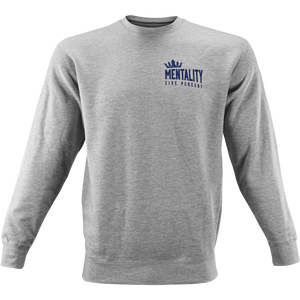 Mentality Five Percent, Heather Gray Sweatshirt