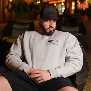 Five Percent Crown, Heather Gray Crewneck Sweatshirt