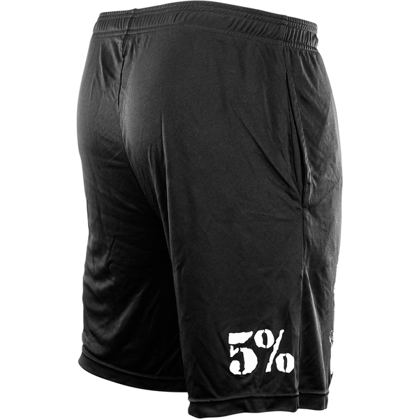 5150 Black Shorts with White Lettering