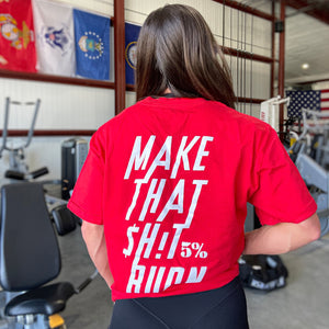 Make That Sh!t Burn, Red Pump Cover