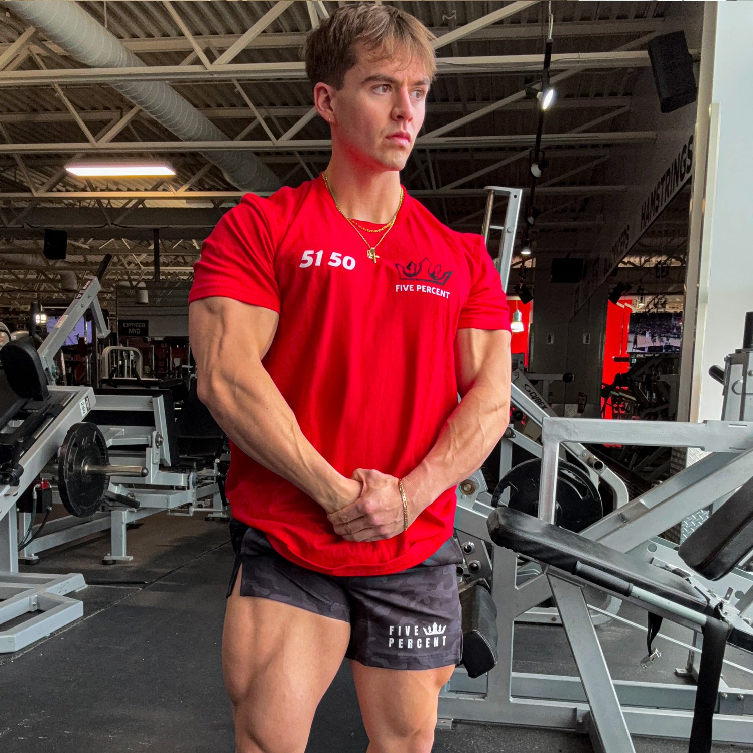 5% Camo Lifting Shorts