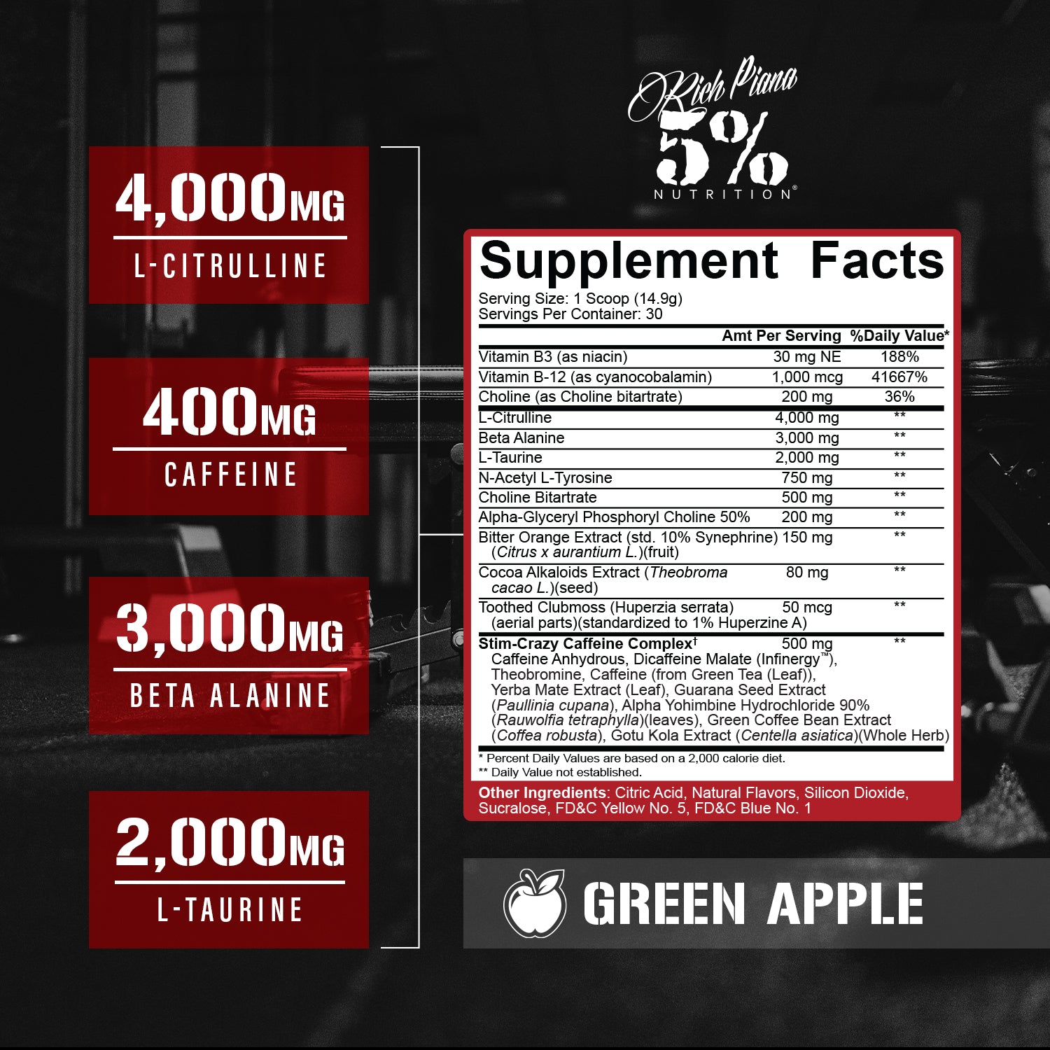 5150 High Stimulant Pre-Workout
