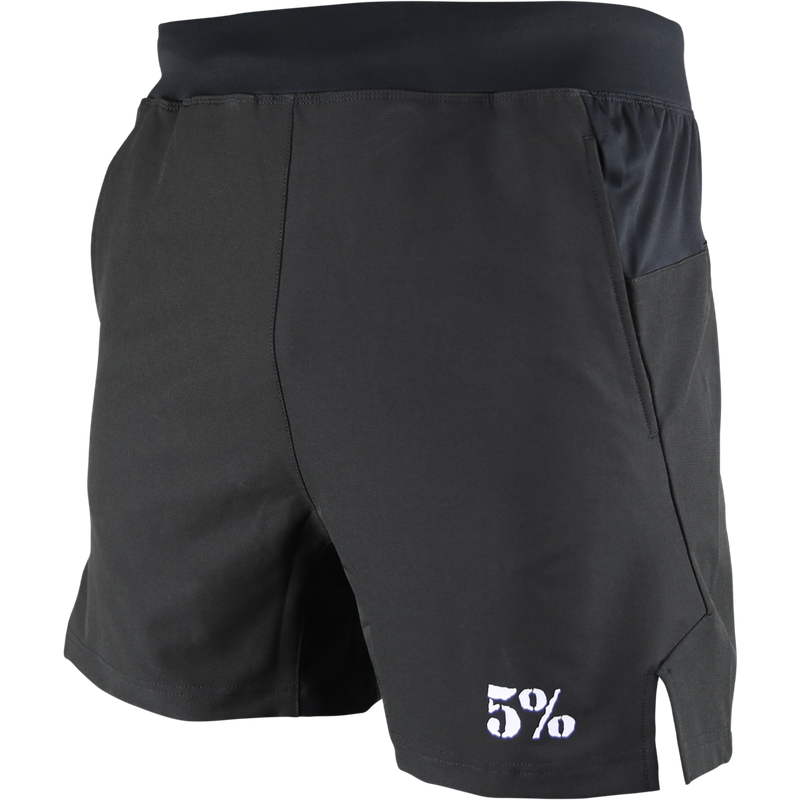 5% Black Lifting Shorts