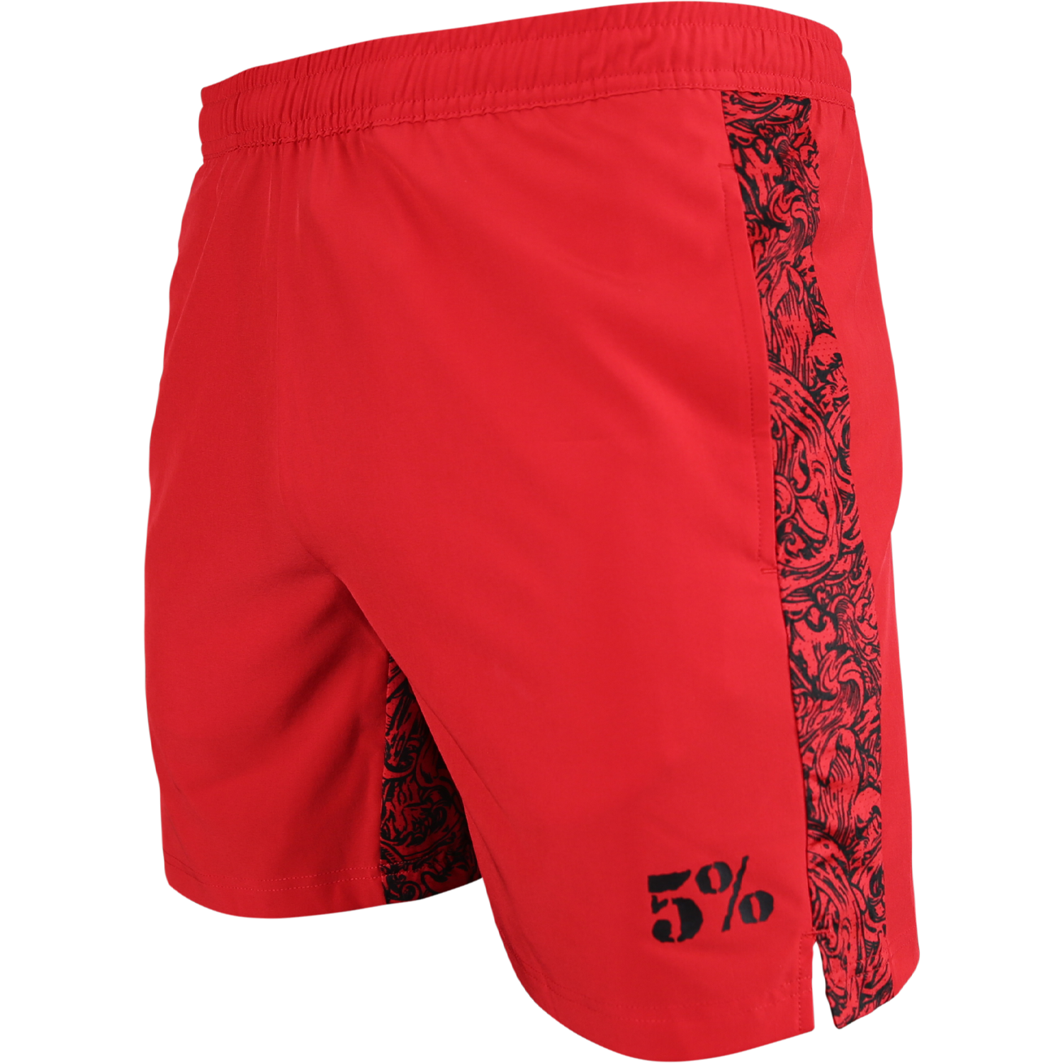 5% Red Lifting Shorts - 5% Nutrition