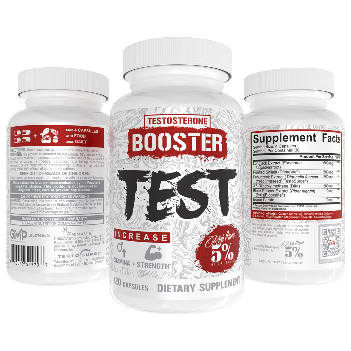 Test Booster for Male Vitality & Performance Support