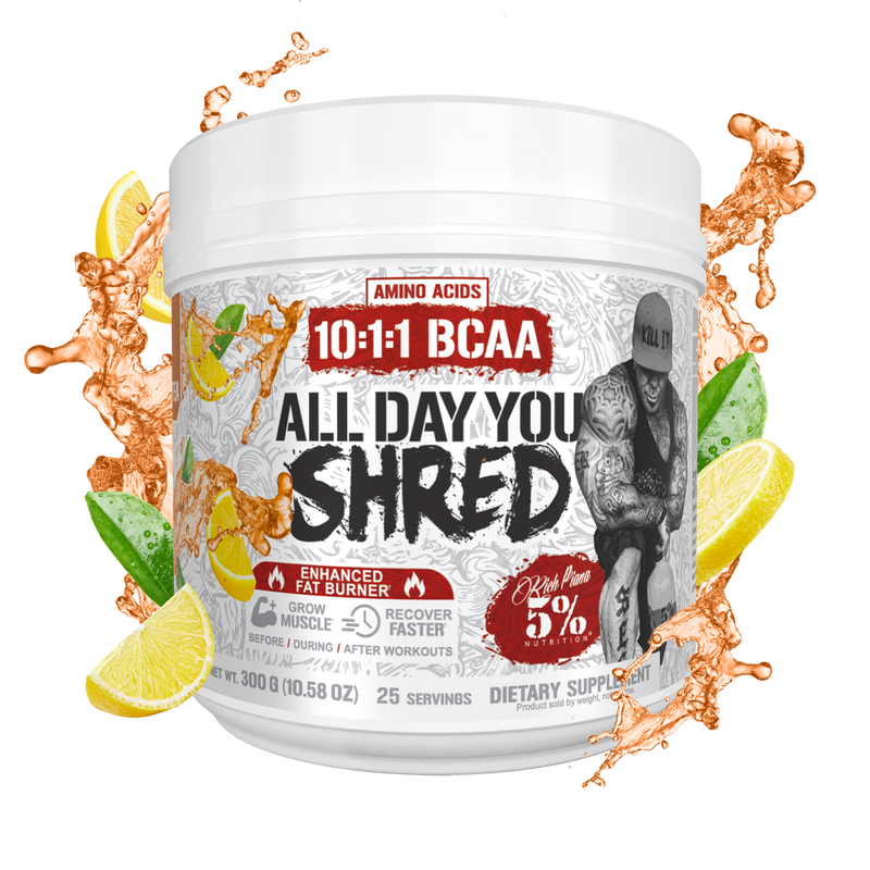 All Day You Shred Fat Burning BCAA Recovery Drink