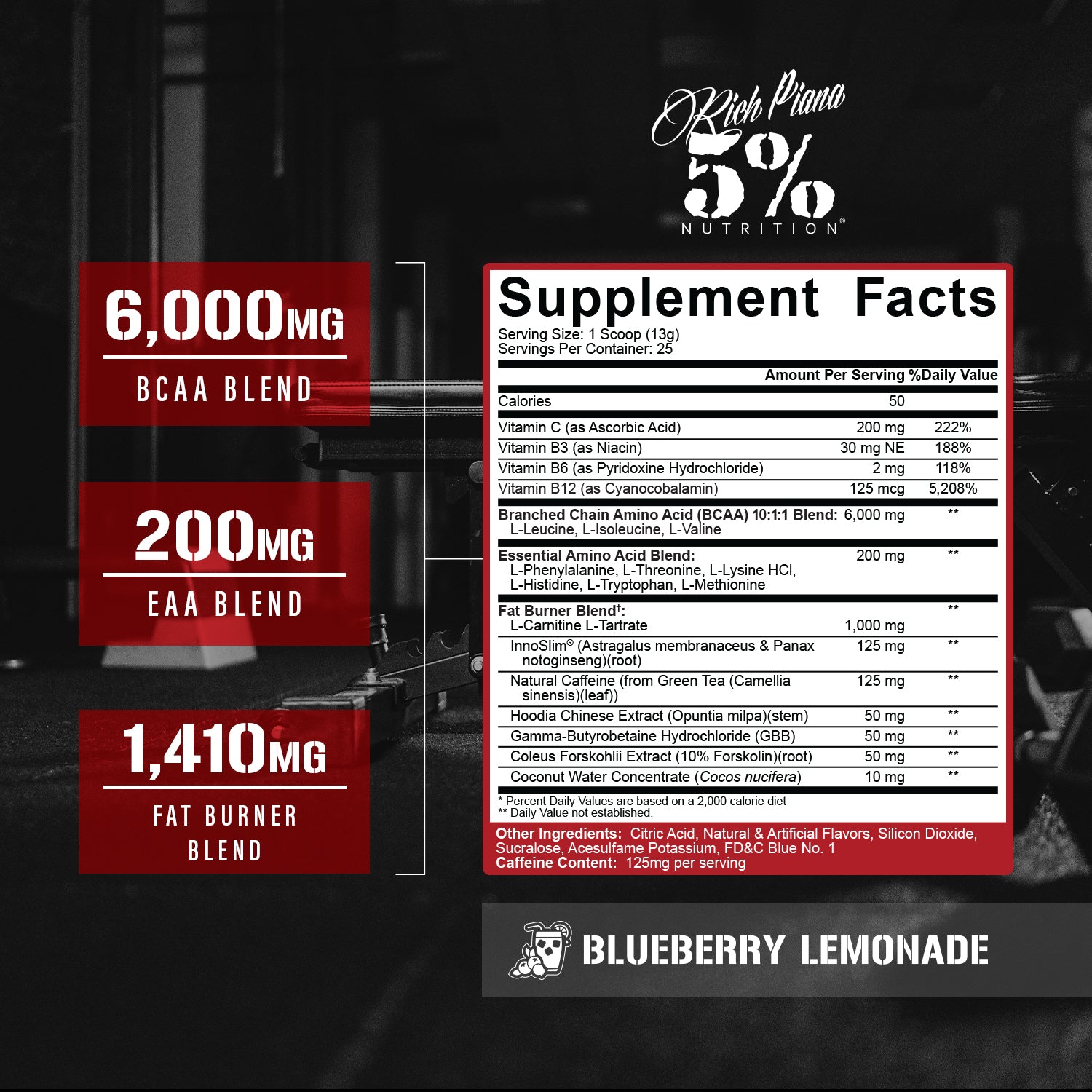 All Day You Shred Fat Burning BCAA Recovery Drink