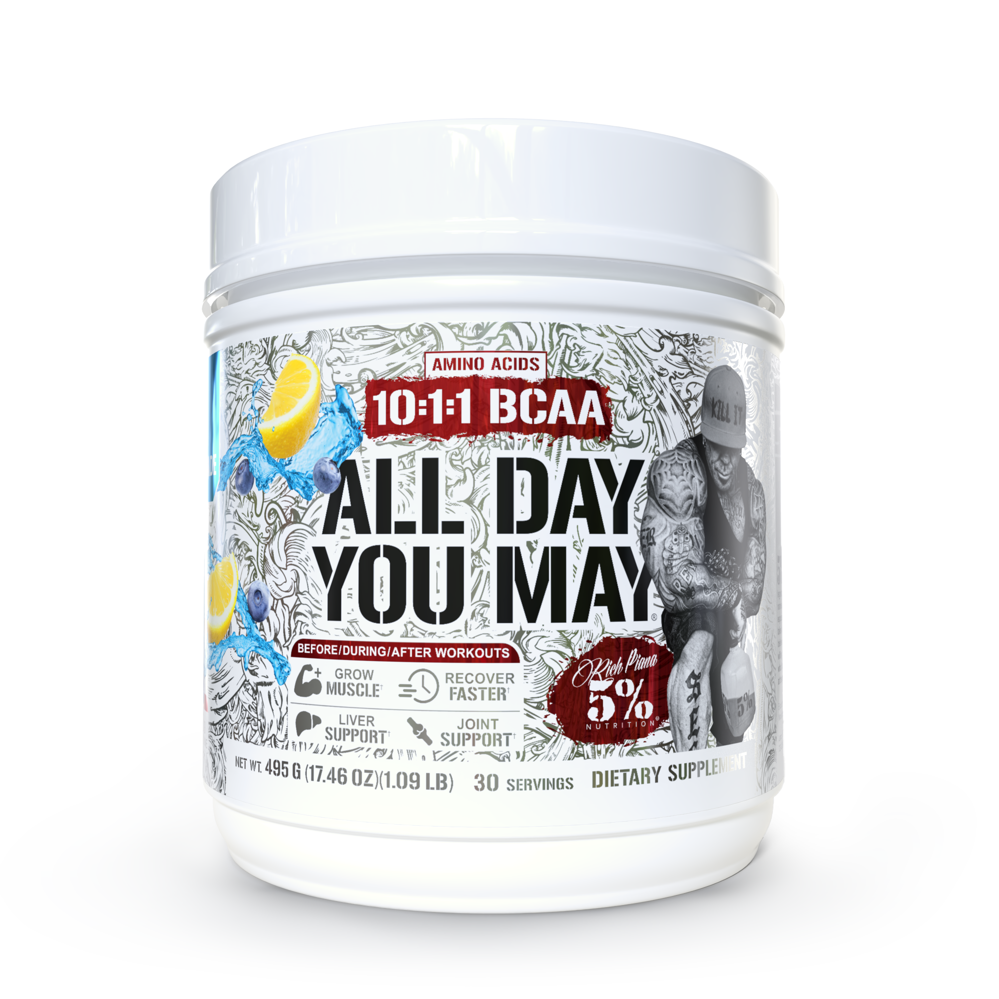All Day You May 10:1:1 Ratio BCAA Recovery Drink