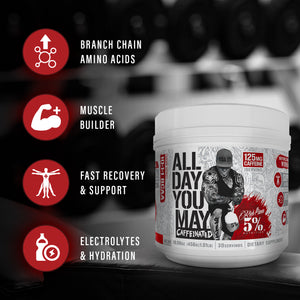 All Day You May Caffeinated BCAA Recovery Drink