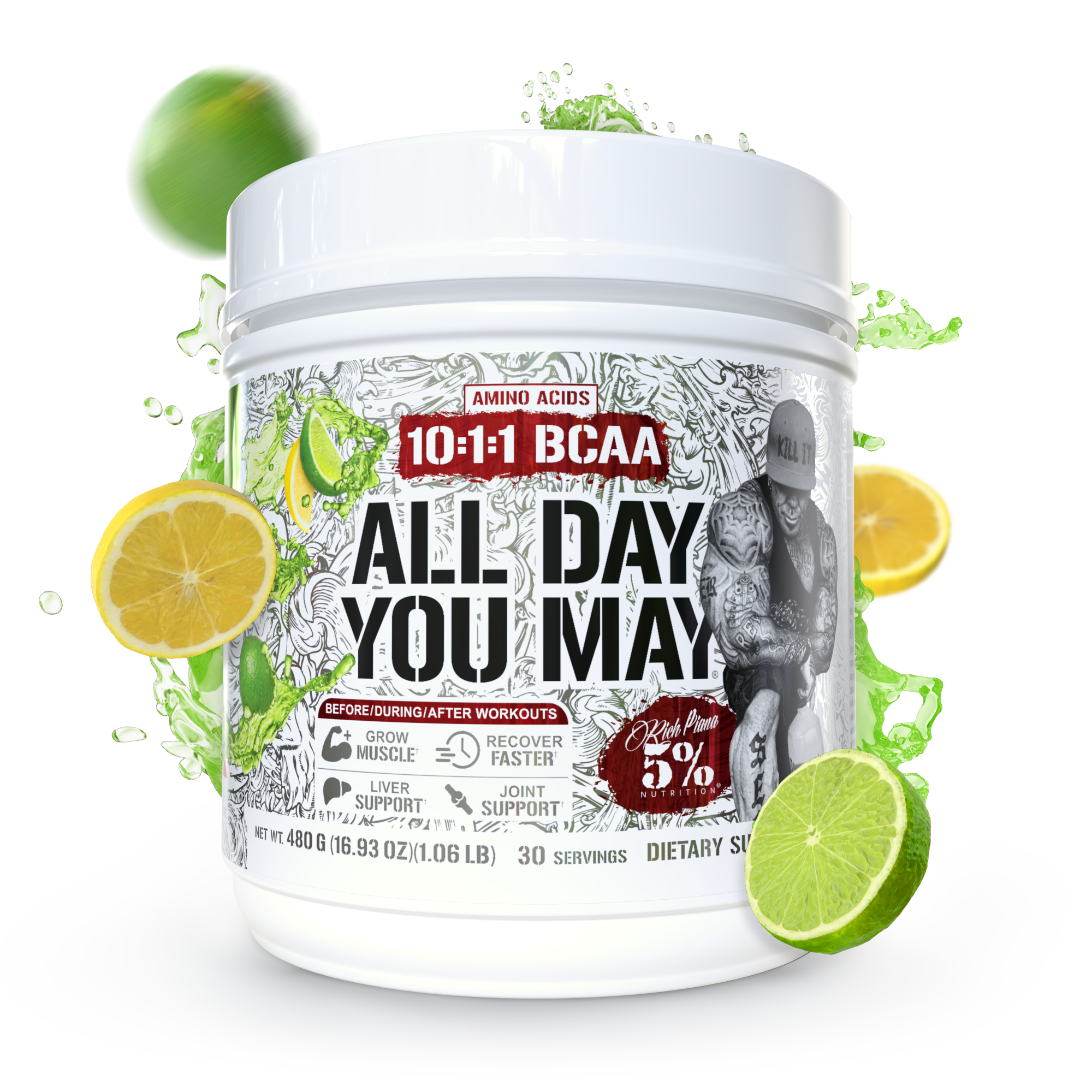 All Day You May 10:1:1 Ratio BCAA Recovery Drink