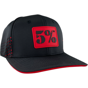 5% Rubber Patch, Black Hat