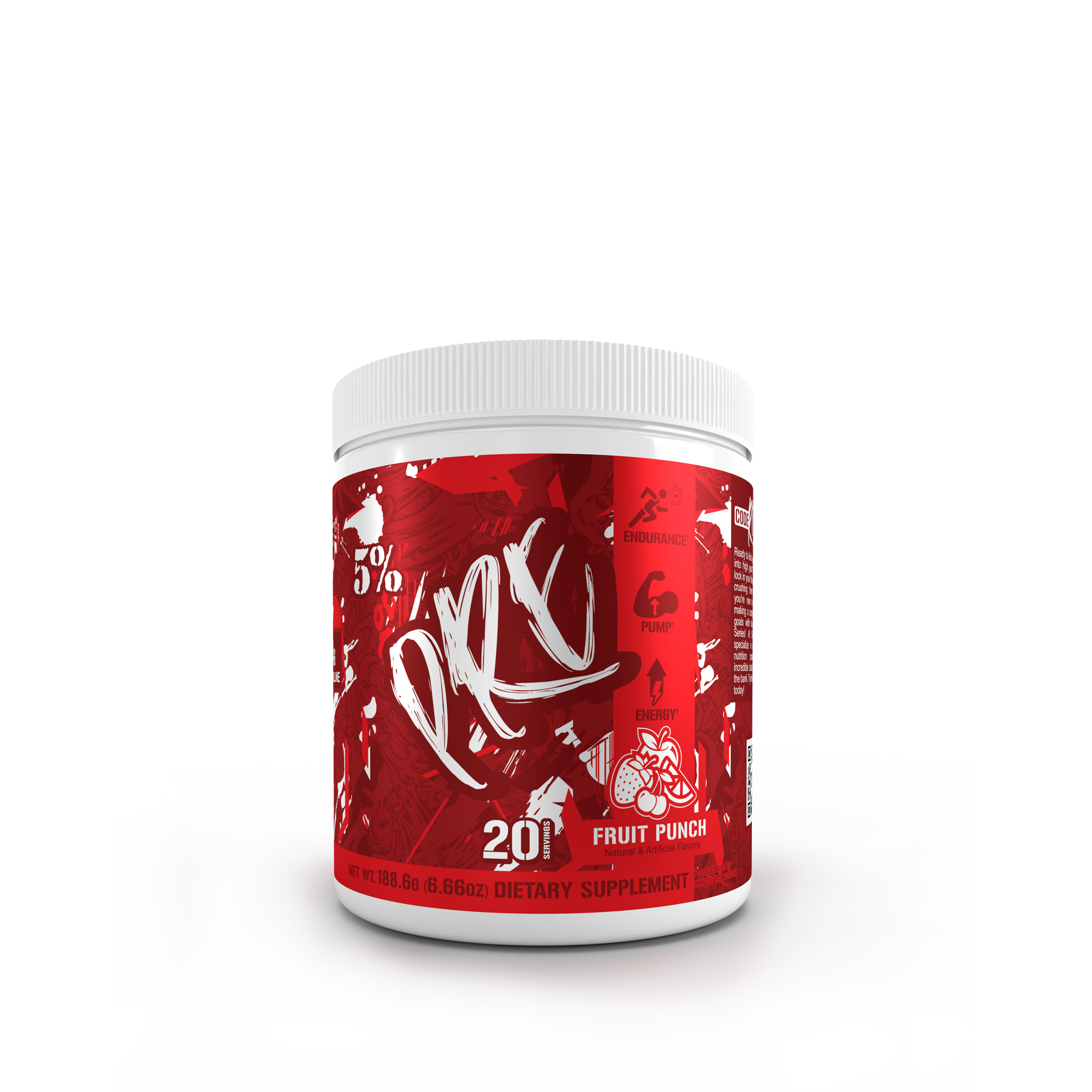 Code Red Pre-Workout | Energy, Focus & Endurance – 5% Nutrition
