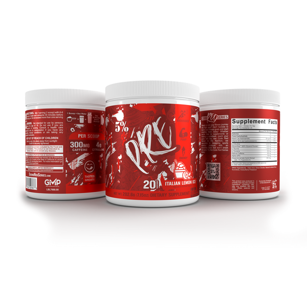 Code Red Pre-Workout | Energy, Focus & Endurance – 5% Nutrition