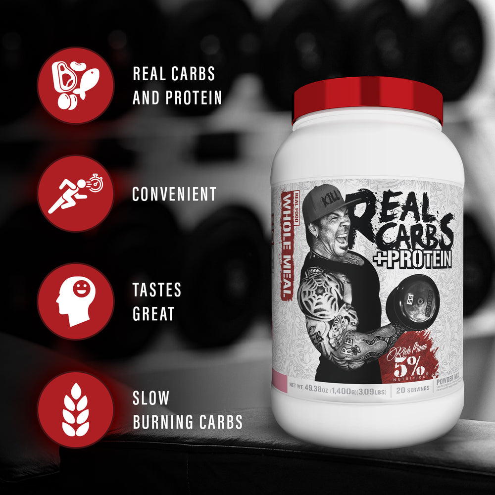 Real Carbs + Protein for Real Whole Foods Meal with 20g Protein