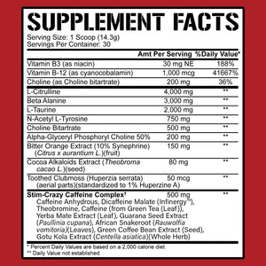 5150 High Stimulant Pre-Workout