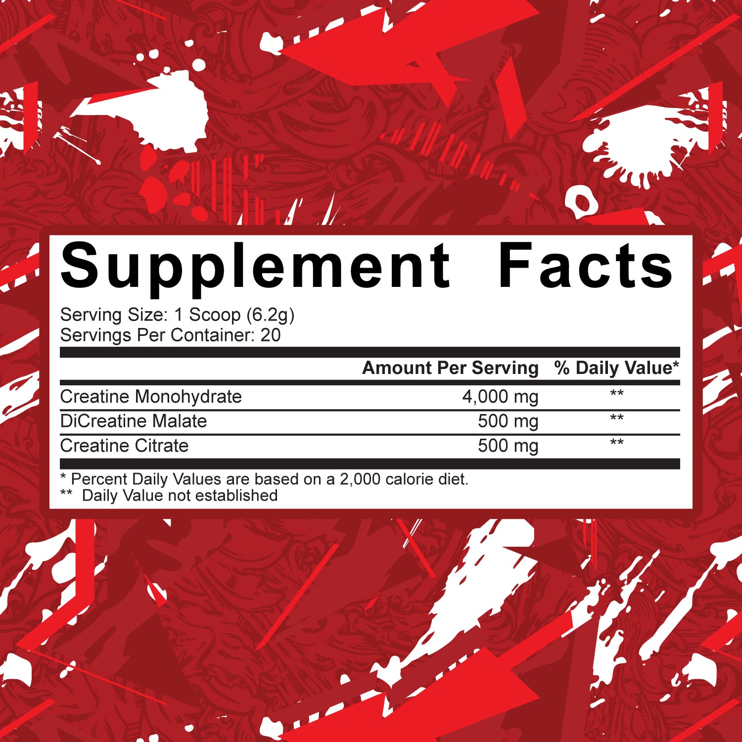 Code Red Creatine – 5% Nutrition